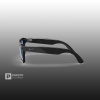 Ray-Ban Skyler (Gen 1) Глянцевый Чёрный с Прозрачно-Голубыми линзами